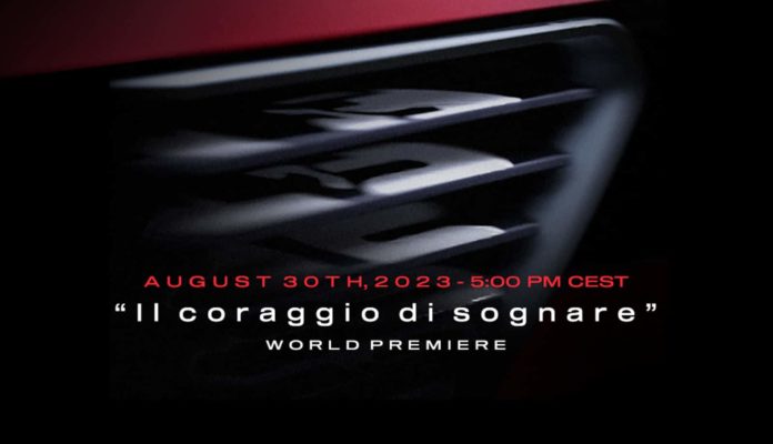 Alfa Romeo 6C super car teaser REL