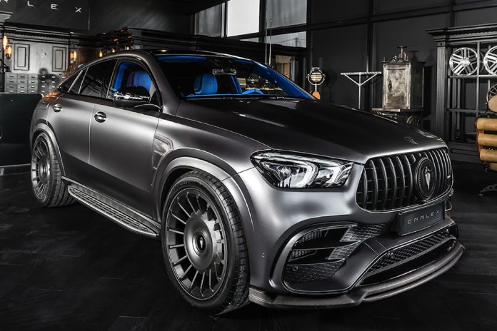 Carlex Design Gives The GLE Coupe Aggressive Looks And A Smurf-Colored Interior