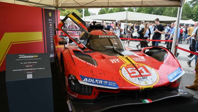 Ferrari Brings The Le Mans-Winning 499P To Goodwood