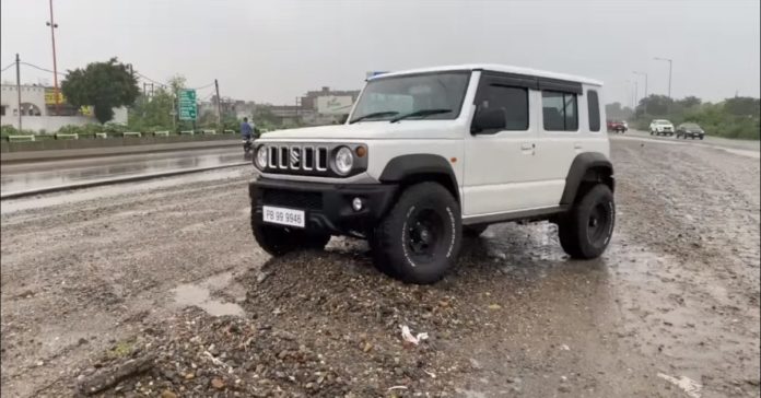 Jimny with 31 inch tyres