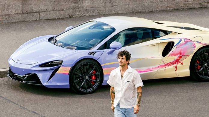 McLaren Unveils A 1-of-1 Artistic Artura By Artist Cevin Parker