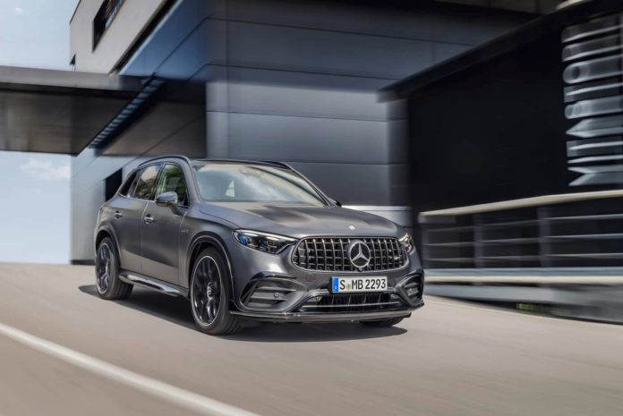 2025 AMG GLC 63 SE Performance driving REL