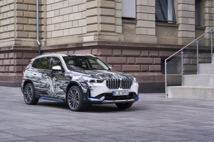 New BMW iX1 Gets an Exciting and Unique Livery