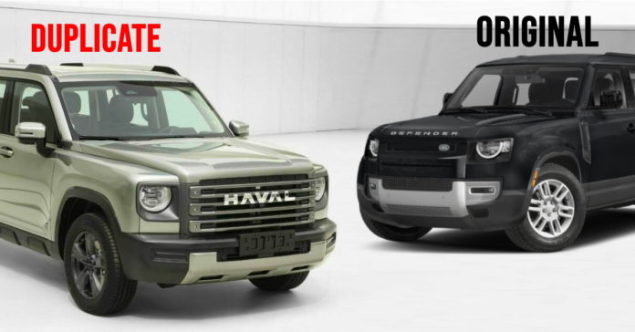 The Chinese have already copied the new Land Rover Defender: It's called the Haval Xianglong