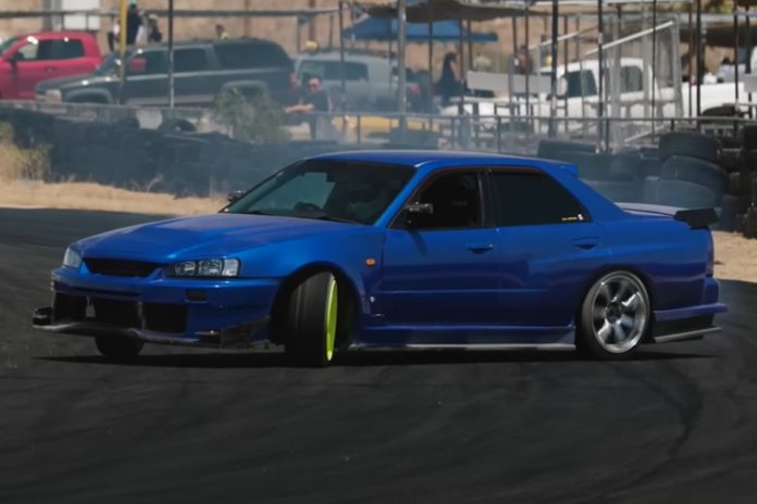 Truck-Engined Nissan Skyline GT Is An Unassuming Drift Machine