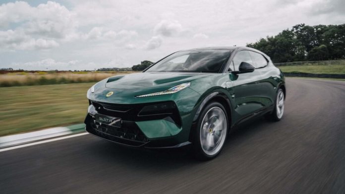 UK Customers Drove The New Lotus Eletre At Goodwood