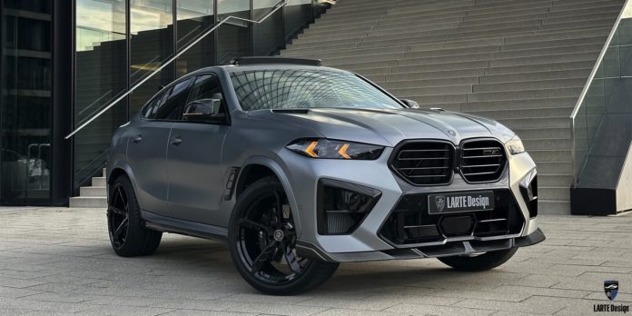 2023 BMW X6M Gets an Aggressive Body Kit from Larte