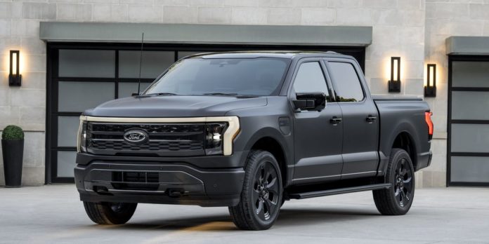 2024 Ford F-150 Lightning Goes Dark with Platinum Black Edition