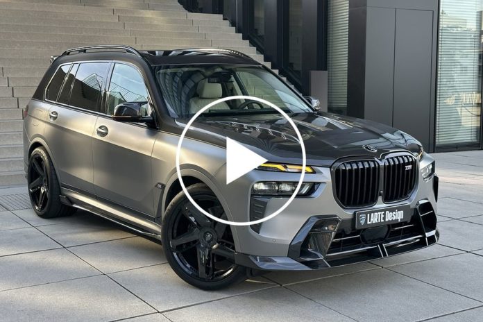 BMW X7 M60i Gets Carbon-Fiber Body Kit And More Power