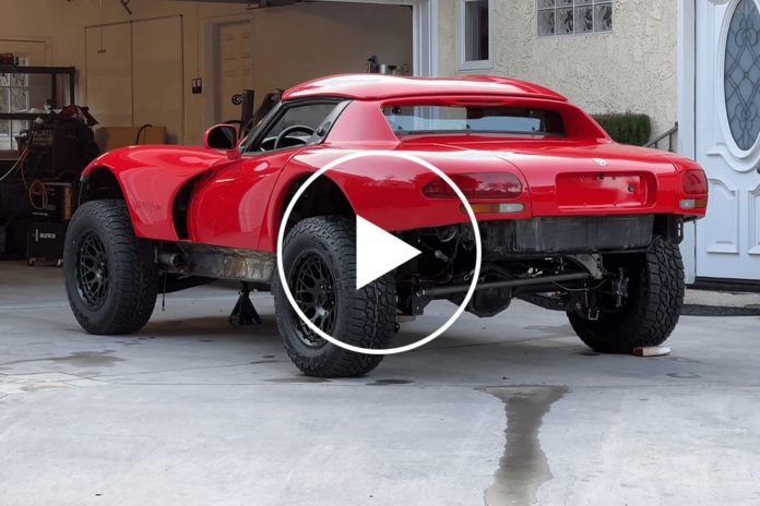 Dodge Viper Off-Roader Is A Poor Man's Porsche 911 Dakar