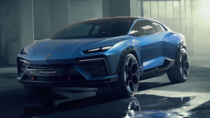 Lamborghini Lanzador Concept Debuts As An Electric 2+2 GT