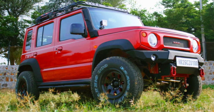 maruti jimny modified by bimbra 4X4