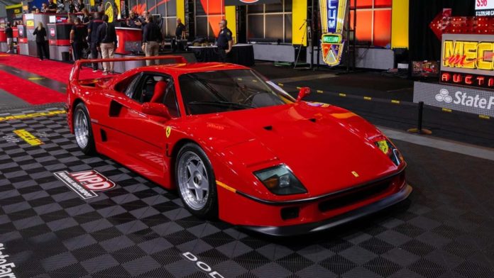 Mecum Monterey 2023 Auction Soars $45M In Sales, With Ferrari Taking The Lead