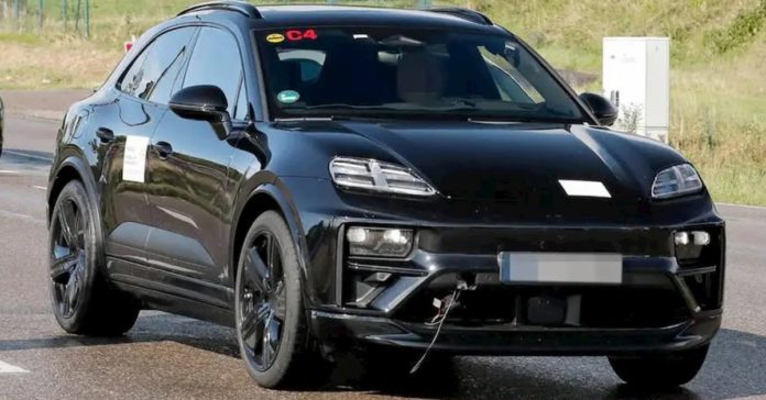 Porsche Macan EV spotted, giving the closest look at the brand's first electric SUV