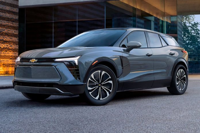 2024 Chevrolet Blazer EV Front-End View