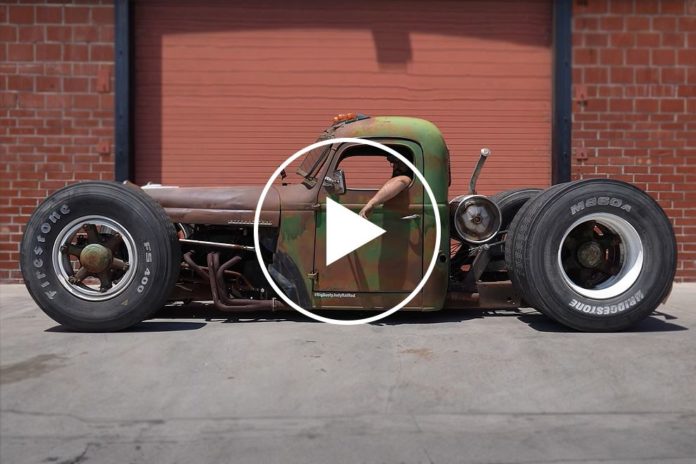 This Crazy Rat Rod Is Based On An International Dump Truck