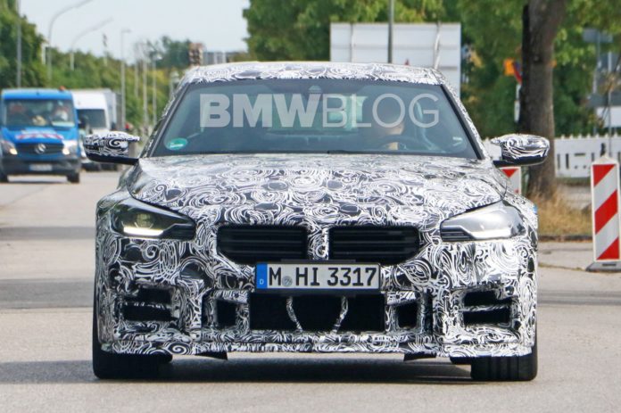 This is the 2025 BMW M2 CS With Over 500 HP - Spy Photos