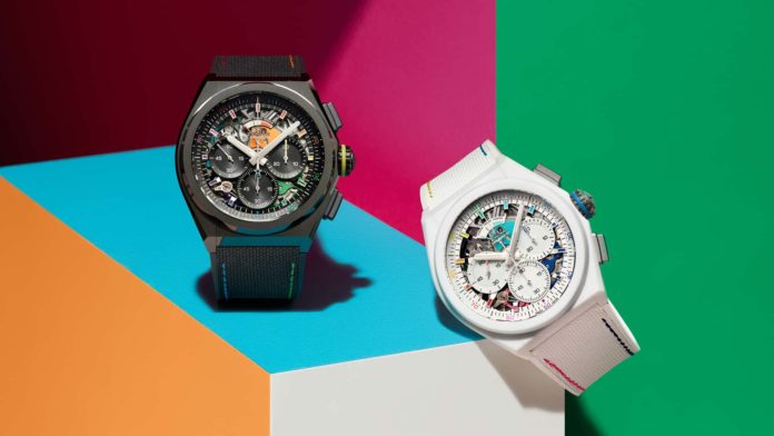 Zenith Unveils Its Colorful Limited-Edition DEFY 21 Chroma II Collection