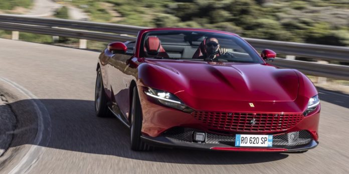 2024 Ferrari Roma Spider Channels the Brand's Golden Age