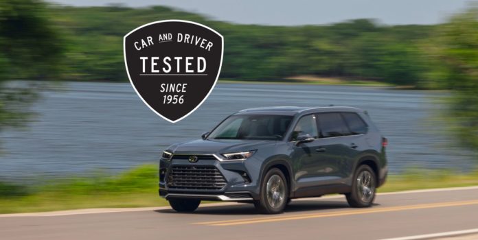 2024 Toyota Grand Highlander Hybrid Max Outruns Three-Row Rivals