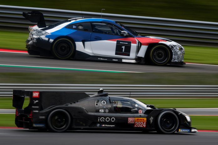 BMW M Hybrid V8 Racer And M4 GT3 Evo Enjoy High-Speed Testing At Spa