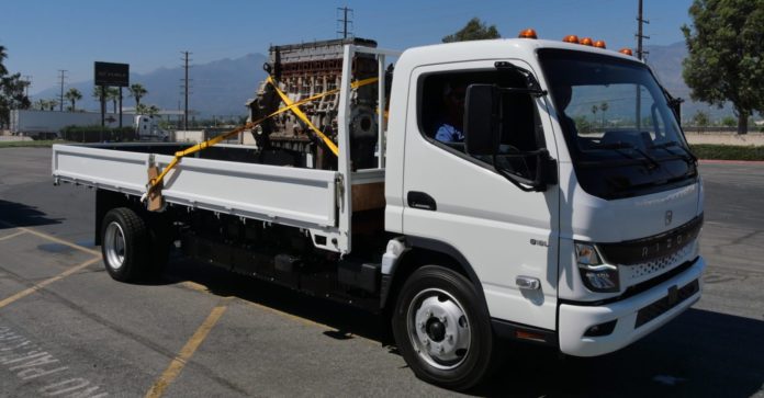 daimler rizon electric truck irwindale