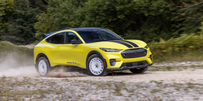 Ford Takes The Mustang Off-Road With Upcoming Mach-E Rally Car - CleanTechnica