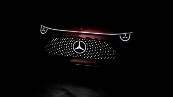 Mercedes-Benz Concept CLA Class EV Teased Ahead Of September 3 Debut