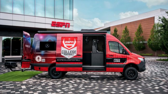 Mercedes-Benz & ESPN Team Up To Revolutionize Mobile Podcast Studios