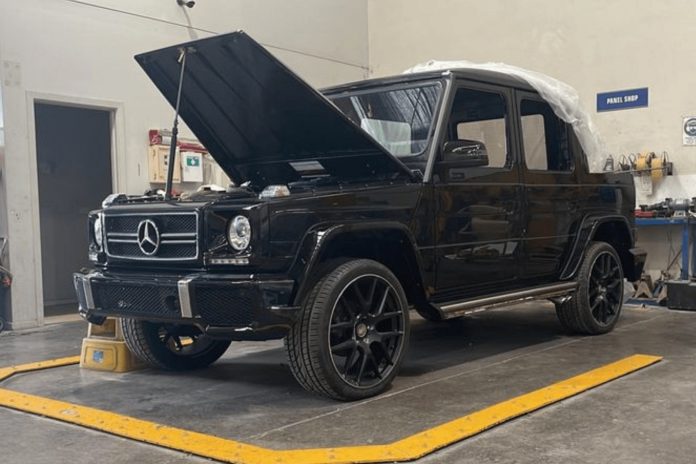 Mercedes G-Wagen Pickup Truck Has Chevy LS Power