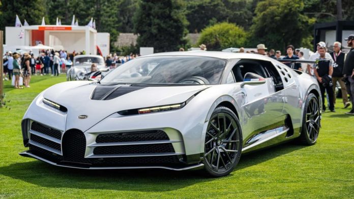 Miller Motorcars' Bugatti Centodieci Won 'Evolution of the Supercar' At The Quail