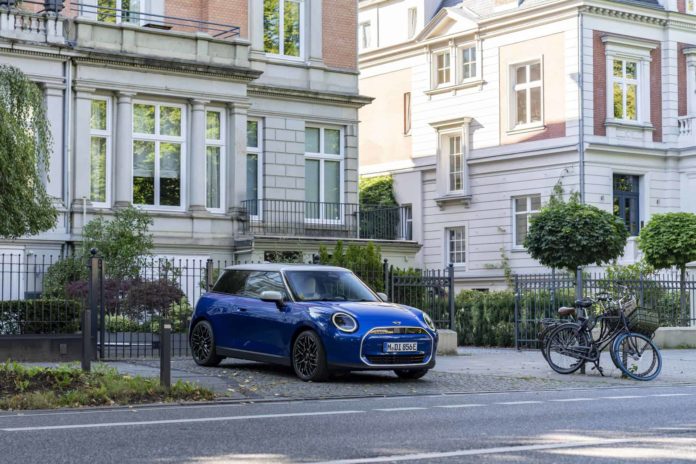 Real Life Photos: 2024 MINI Cooper SE in Blazing Blue