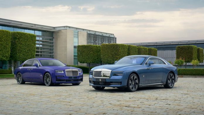 Rolls-Royce Shows Off Spectre EV & Ghost At Salon Privé