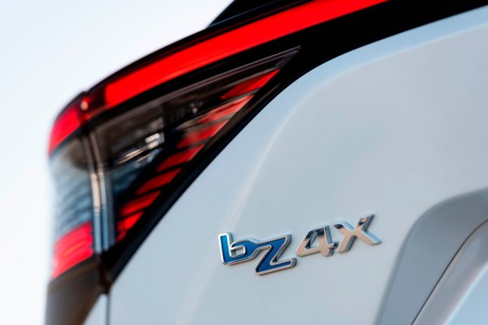 2023 Toyota bZ4X Badge