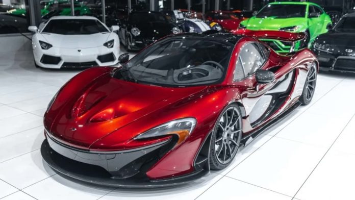 Volcano Red 2014 McLaren P1 For Sale