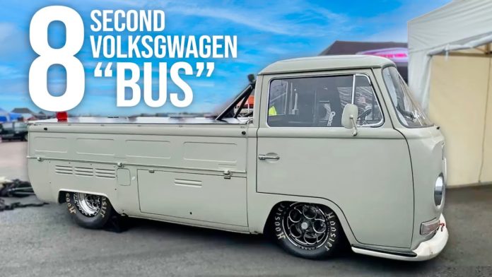 1320Video Feature: This Volkswagen Bus is Faster than 99% of Cars on the Streets! Imagine What It Must Be Like Riding Up Front In This Thing!