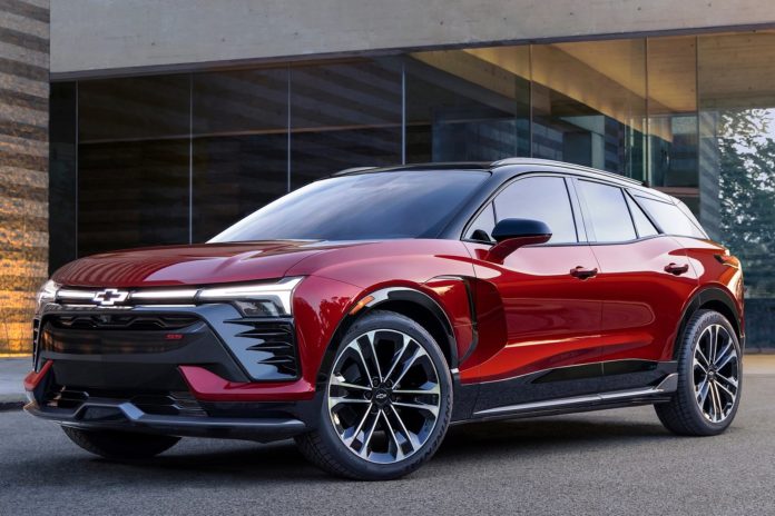 2024 Chevrolet Blazer EV Front Angle View