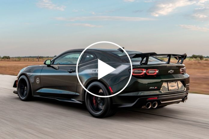 Hennessey Says Goodbye To Chevy Camaro With 1,000-HP Demon 170 Slayer