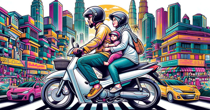 Legal to carry a baby on a motorcycle in Malaysia? We ask the traffic police and here's the reply - paultan.org