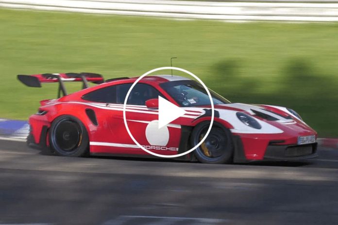 Manthey Porsche 911 GT3 RS Caught Doing Hot Nurburgring Laps