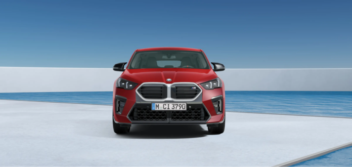 Front end of the new BMW X2 M35i