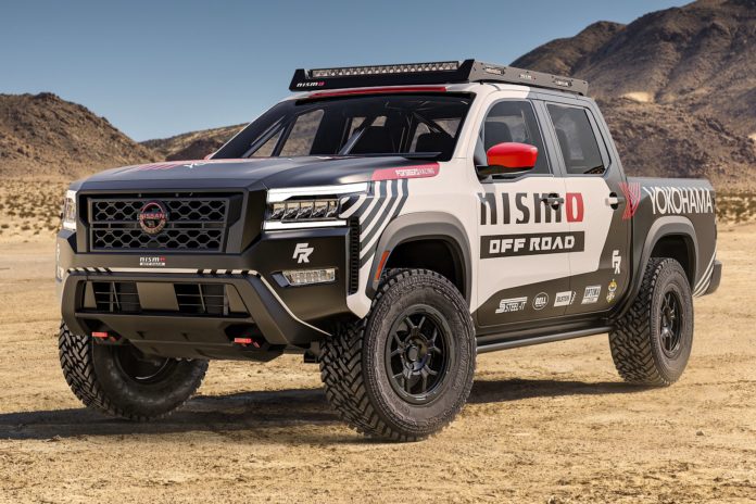 Nissan And Chris Forsberg Bringing Mega Frontier Race Truck To SEMA