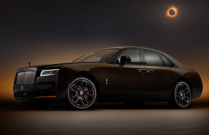 Rolls-Royce Black Badge Ghost Ékleipsis Is Inspired By A Total Solar Eclipse