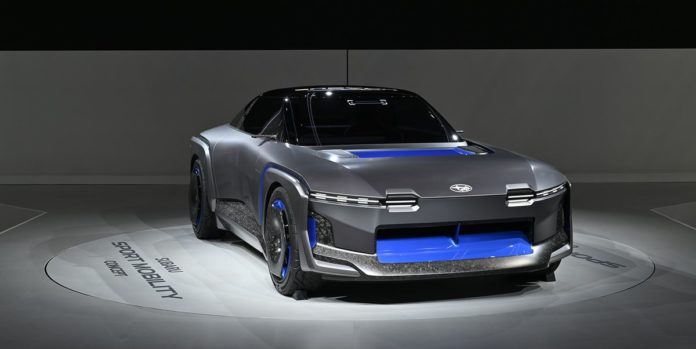 Subaru Sports Mobility Concept Is an Electric Japanese Muscle Car