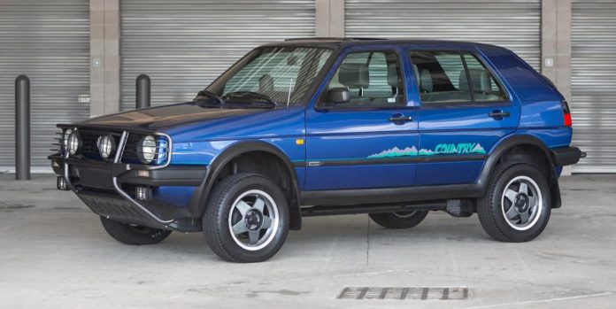 This 1991 VW Golf Country, up for Sale on Bring a Trailer, Was ahead of Its Time