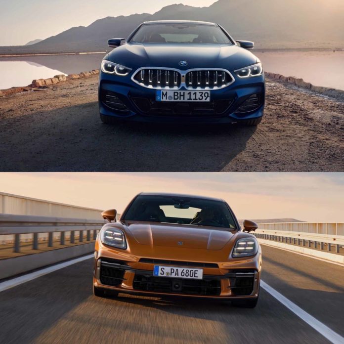 2024 Porsche Panamera vs. BMW 8 Series Gran Coupe - Photo Comparison