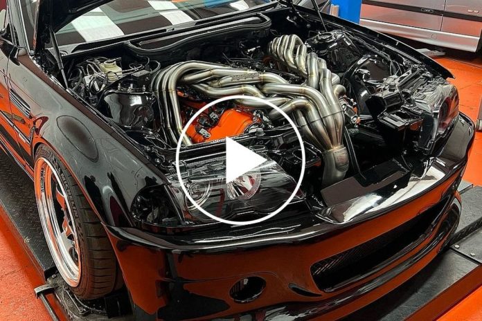 BMW M3 With M5 V10 Has Headers Sexier Than The Sound