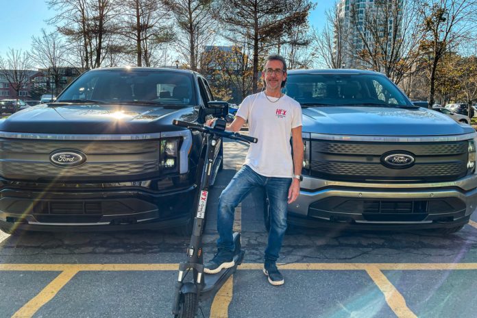 Entrepreneur Uses Ford F-150 Lightning To Power His Business