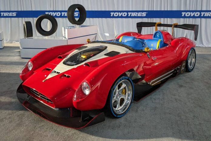 Ferrari 612 Scaglietti Transformed Into 500 TR Recreation For SEMA 2023