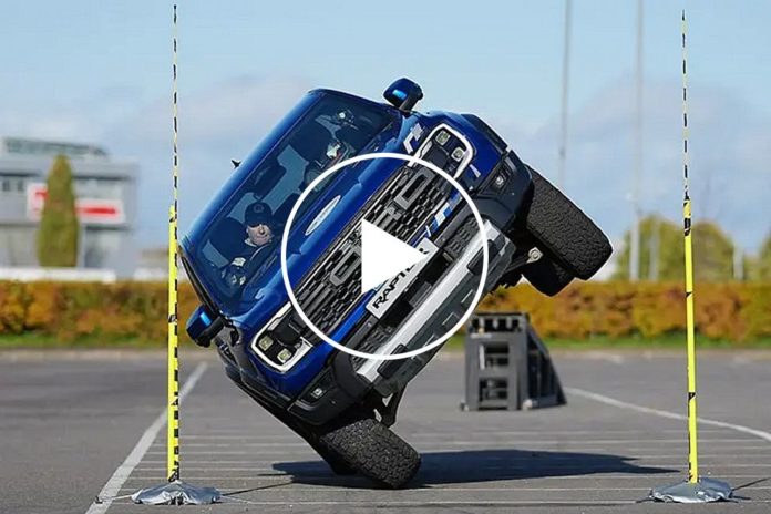 Ford Ranger Raptor Glides Into Guinness World Records On Just Two Wheels